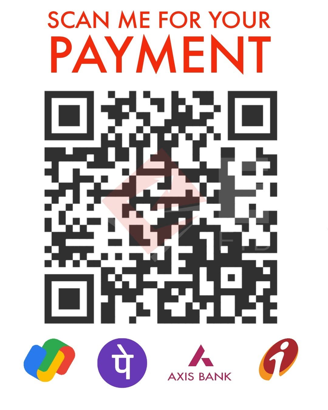 UPI QR code for paying ELL Fibernet